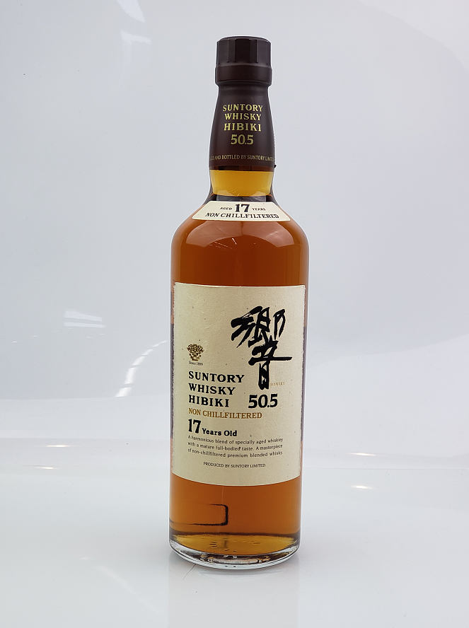 響 17年 ノンチルフィルタード 50.5% 700ml 箱無（26/6買取）